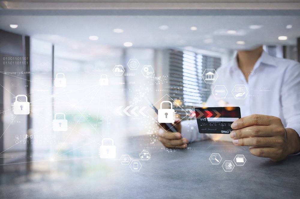 Digital payment security network visualization